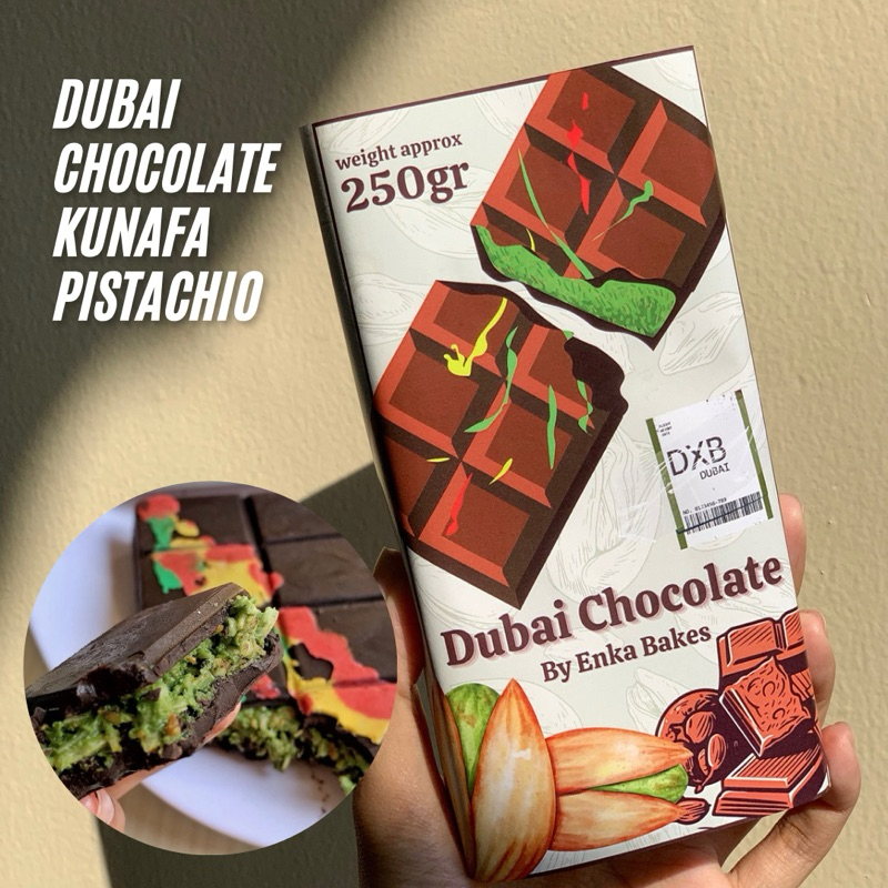 

[GOJEK ONLY] Dubai Chocolate by enka bakes SURABAYA