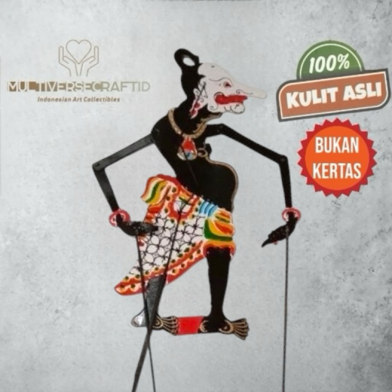MULTIVERSECRAFTID wayang kulit asli petruk punokawan
