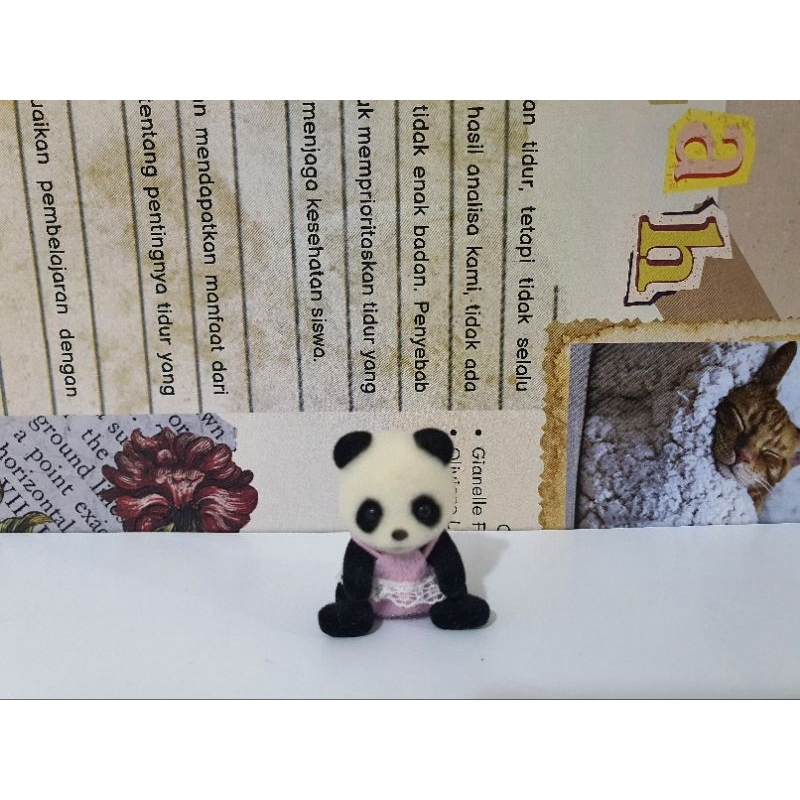 Sylvanian Families Rare - Baby Panda (Preloved)