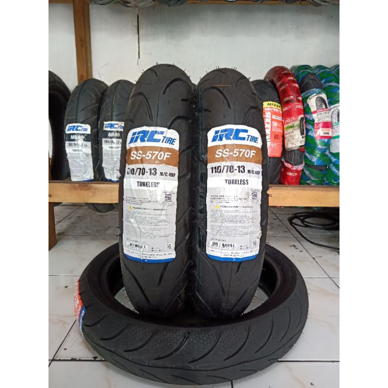 Ban Matic Tubeless IRC 110/70-13 (Ban Depan Nmax)