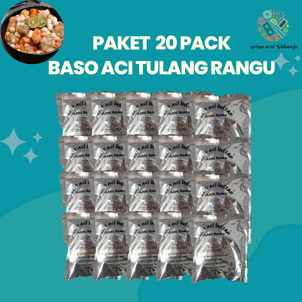 

BASO ACI INSTAN TULANG RANGU MAZFOOD PAKET 20 PACK