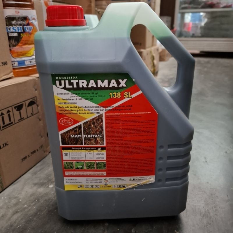 Ultramax 138 SL Herbisida Kontak Pembakar Pembasmi Gulma