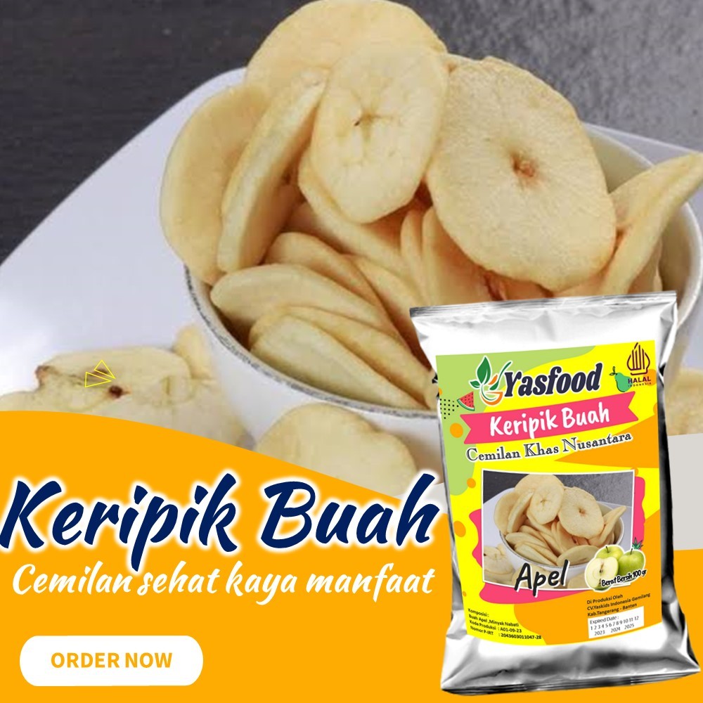 

keripik buah Apel Promo murah