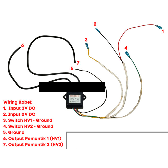 Modul Ignition Igniter Pemantik Blue Gas LPG Kompor 1.5V DC 2 Output