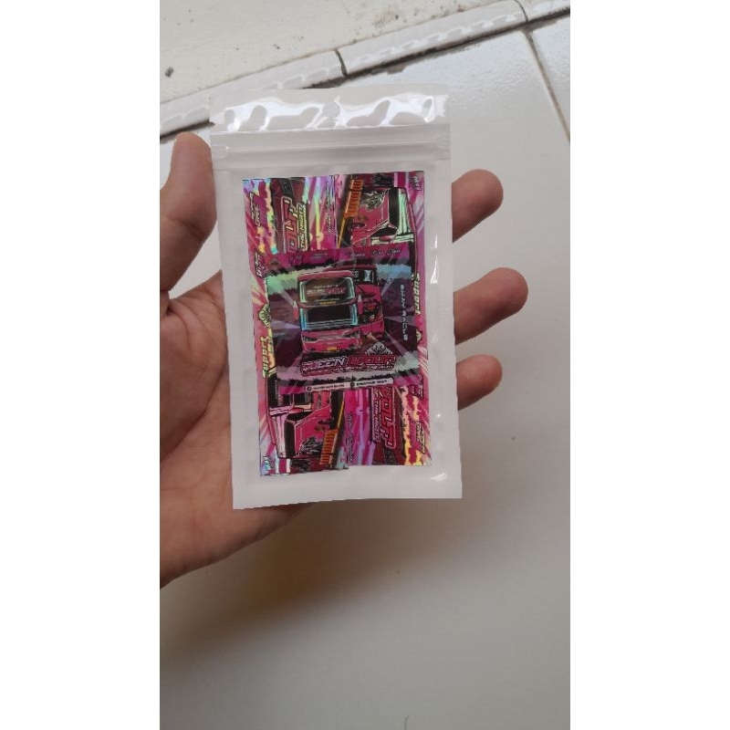 sticker bus QUEEN WOLF ori/asli sesuai di pic isi3