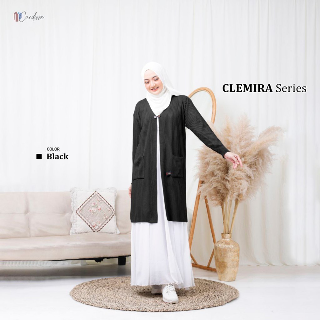 (READY) CARDIGAN CLEMIRA / ROMPI / CARDIGAN RAJUT BY CARDISSA