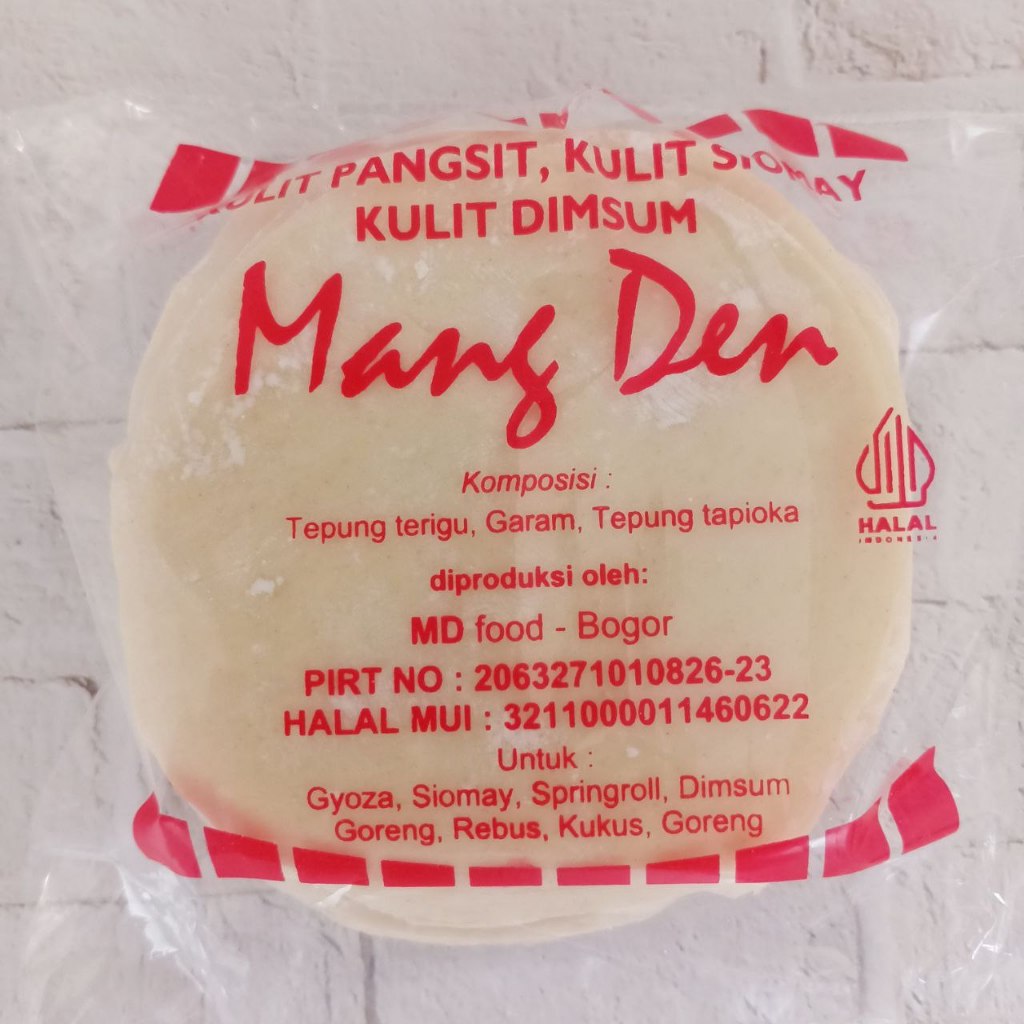 

Kulit Dimsum Ukuran 8 cm, Anti Sobek Tanpa Bahan Pengawet