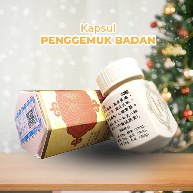 Kapsul Penggemuk Badan | Menaikan Berat Badan Cepat