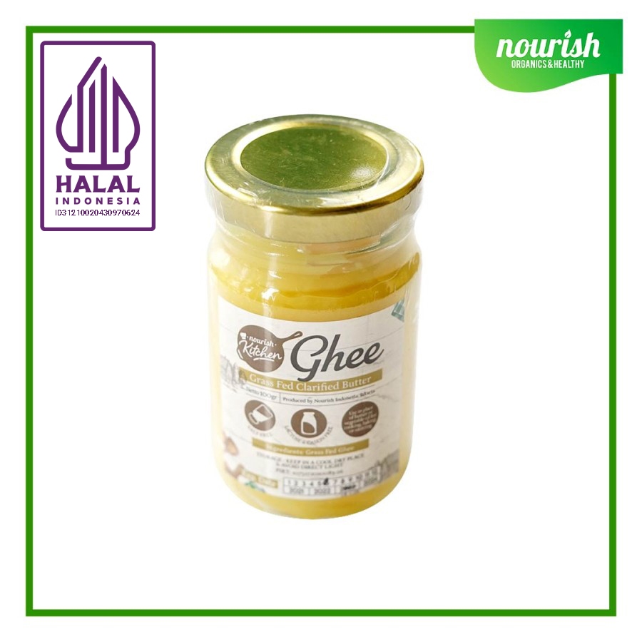 

Ghee (Grass Fed Ghee Clarified Butter) 100 gr