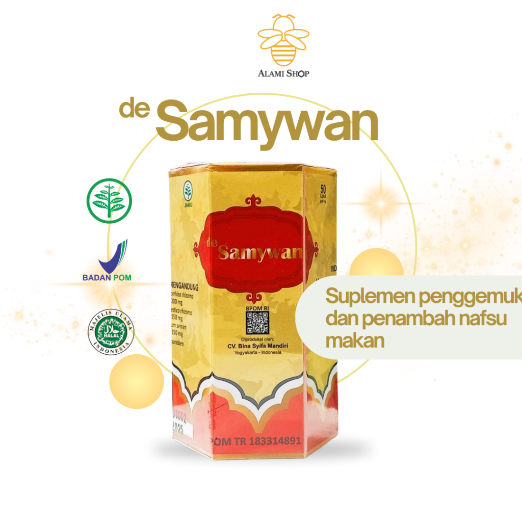 Samyunwan Obat Gemuk Badan BPOM Penambah Berat Badan Obat Nafsu Makan Penggemuk Badan Semok Montok