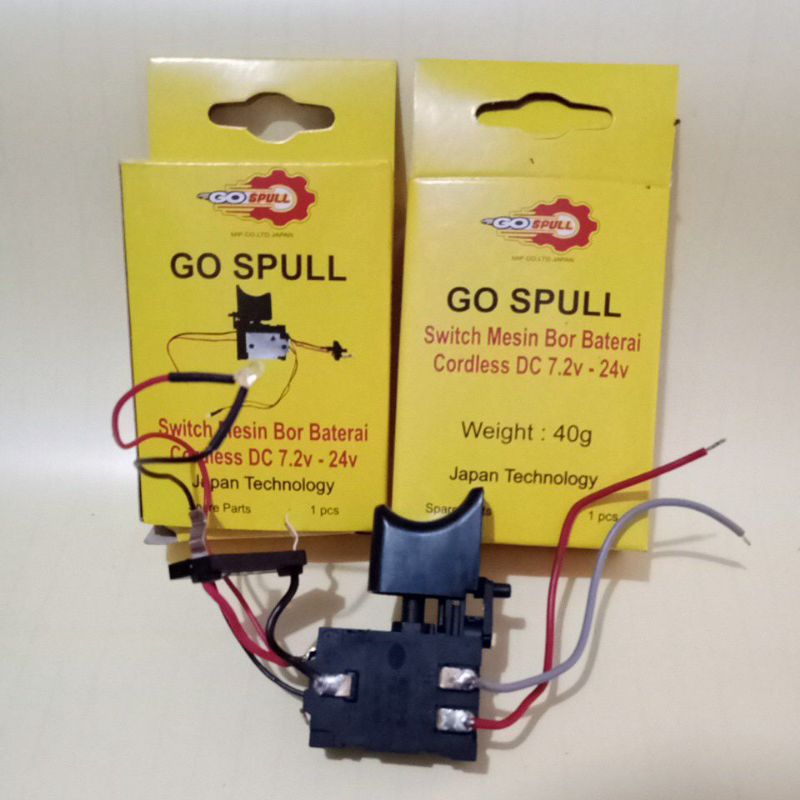 switch saklar mesin bor baterai DC switch cordless 12v 14v 16v