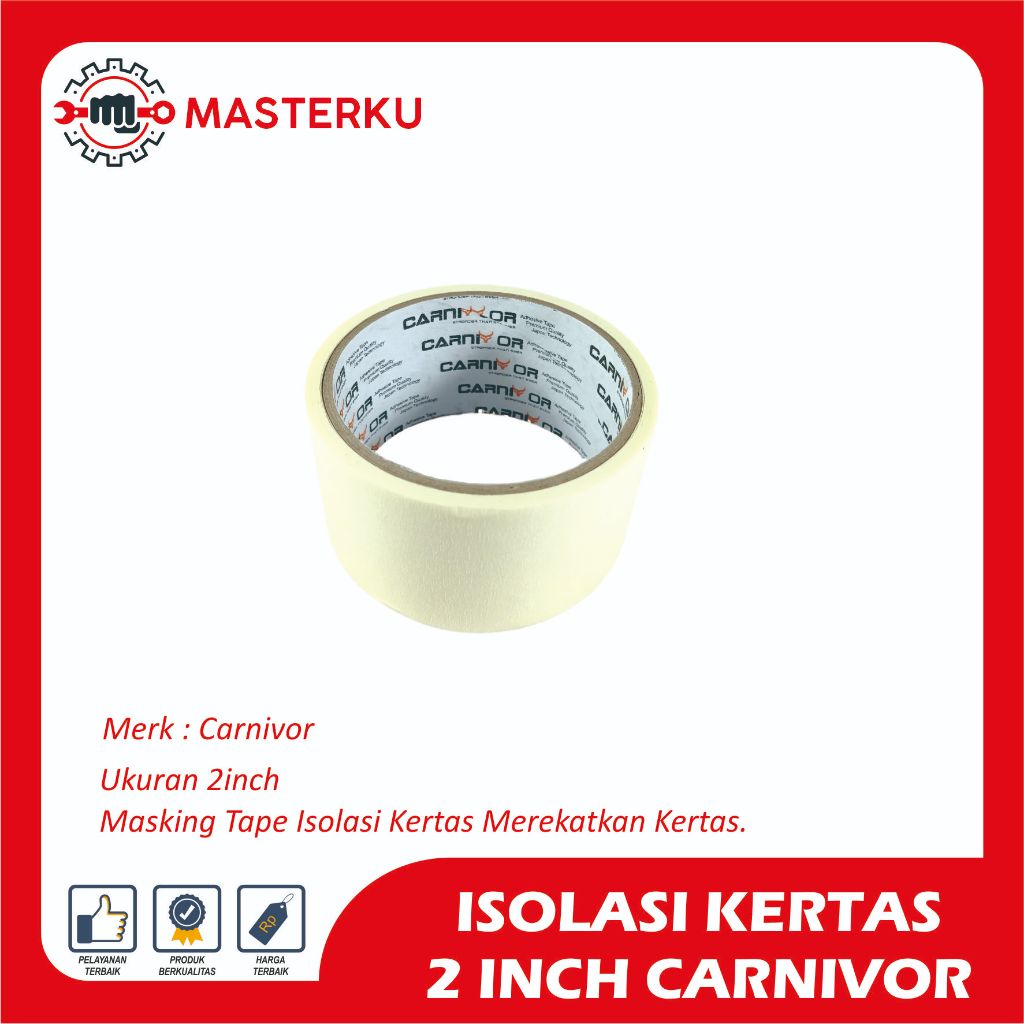 

ISOLASI KERTAS CARNIVOR/KERTAS ISOLASI/PEREKAT KERTAS