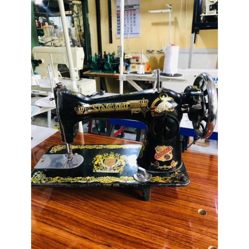 Mesin jahit bekas STANDARD manual kepala saja mesin tradisional