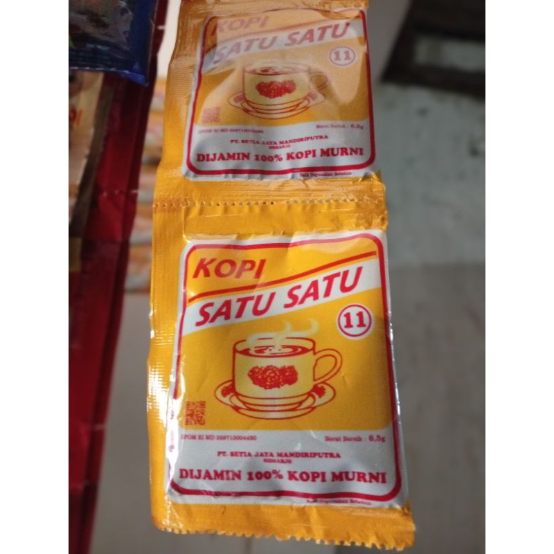 

Kopi Satu-Satu 6.5gr Renceng