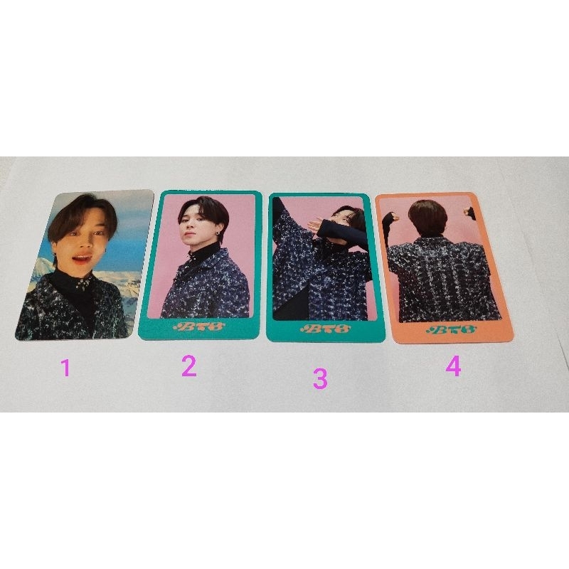PC / Photocard Dicon BTS (Jimin Jhope)
