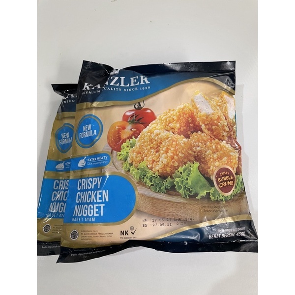 

JUN kanzler crispy chicken nuget 450gram - frozen crispy nuget