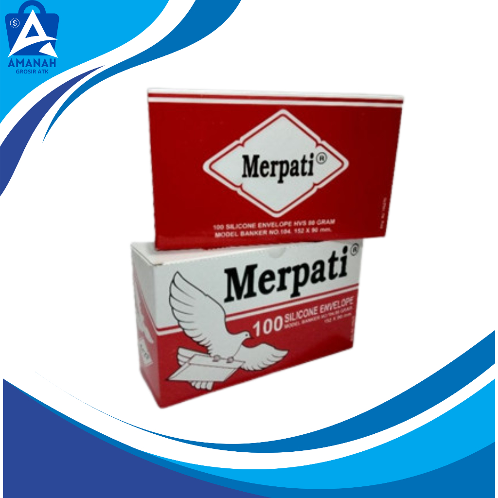 

Amplop / Pembungkus surat / Sampul surat merpati 104-80 Tanggung Silicon