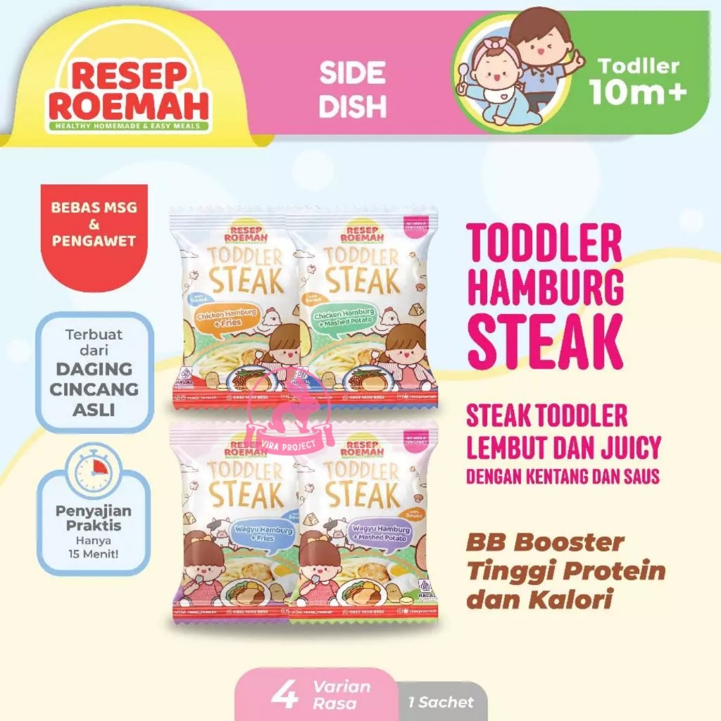 

12+ RESEP ROEMAH TODDLER STEAK DENGAN SAUS PELENGKAP MENU BB BOOSTER