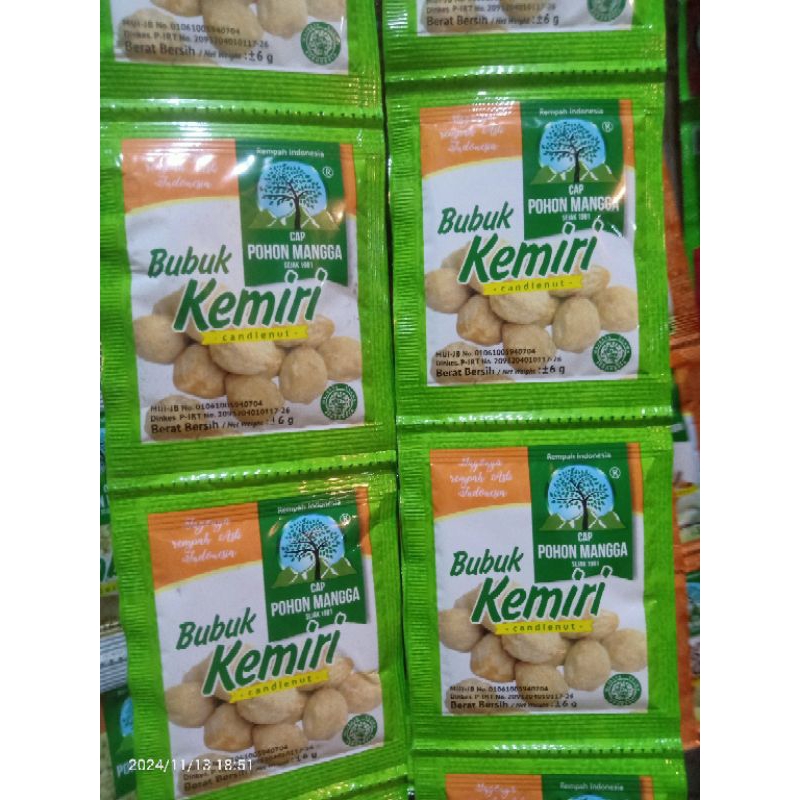 

Bumbu kemiri instant 6 gr