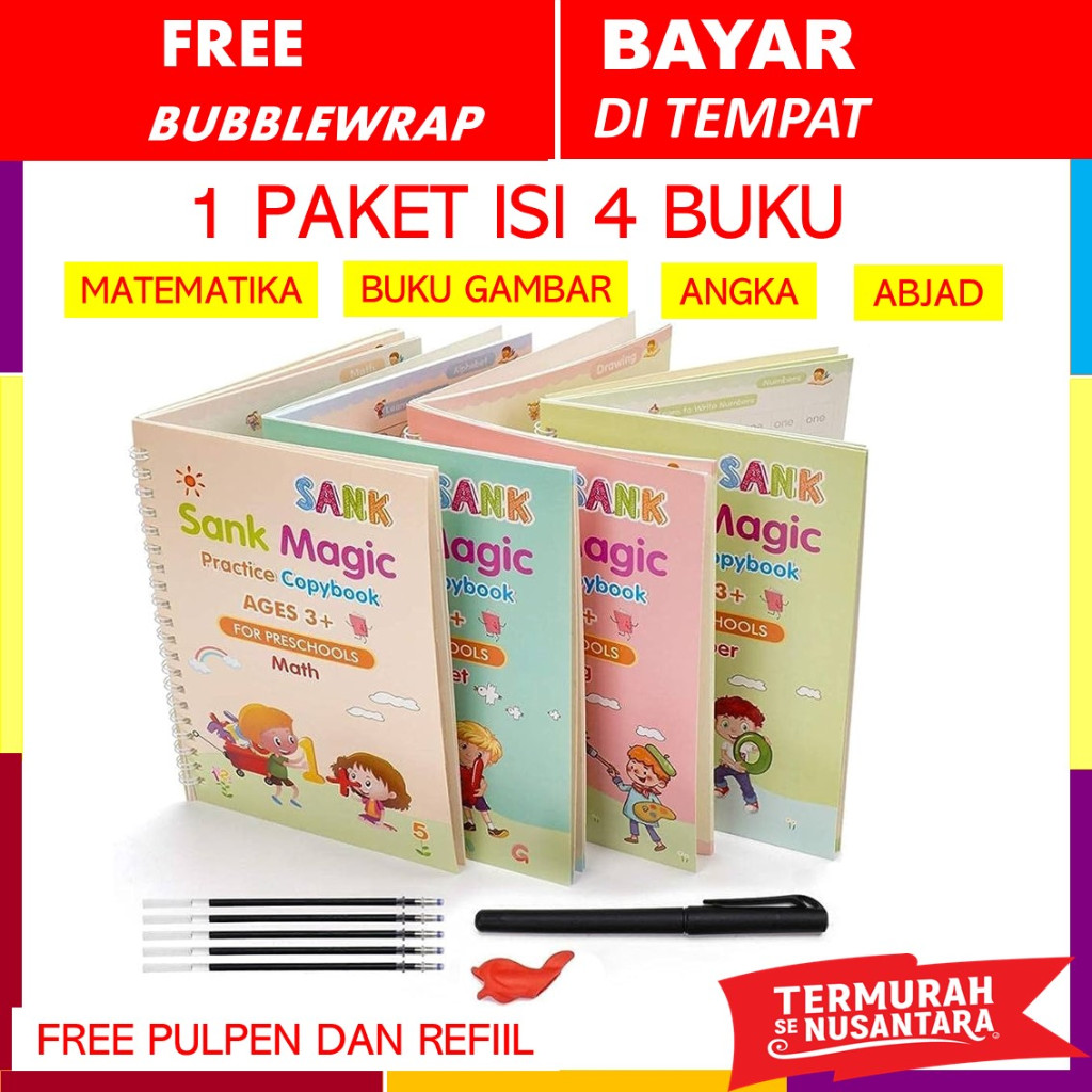 

buku belajar anak tk paket komplit 1 paket membaca dan menulis anak menggambar anak usia 4 5 6 7 tahun