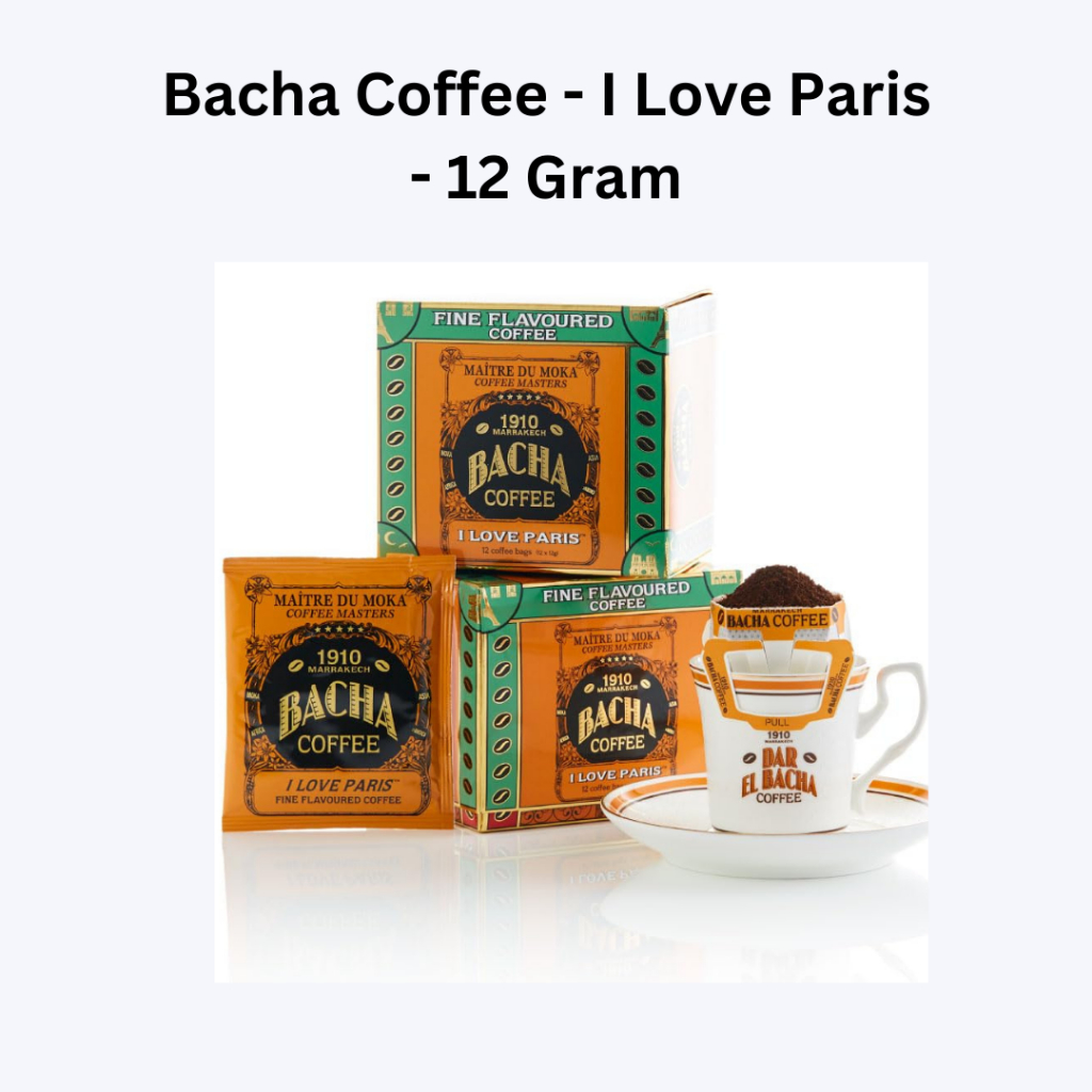 

Bacha Coffee - I Love Paris Coffee / Sachet