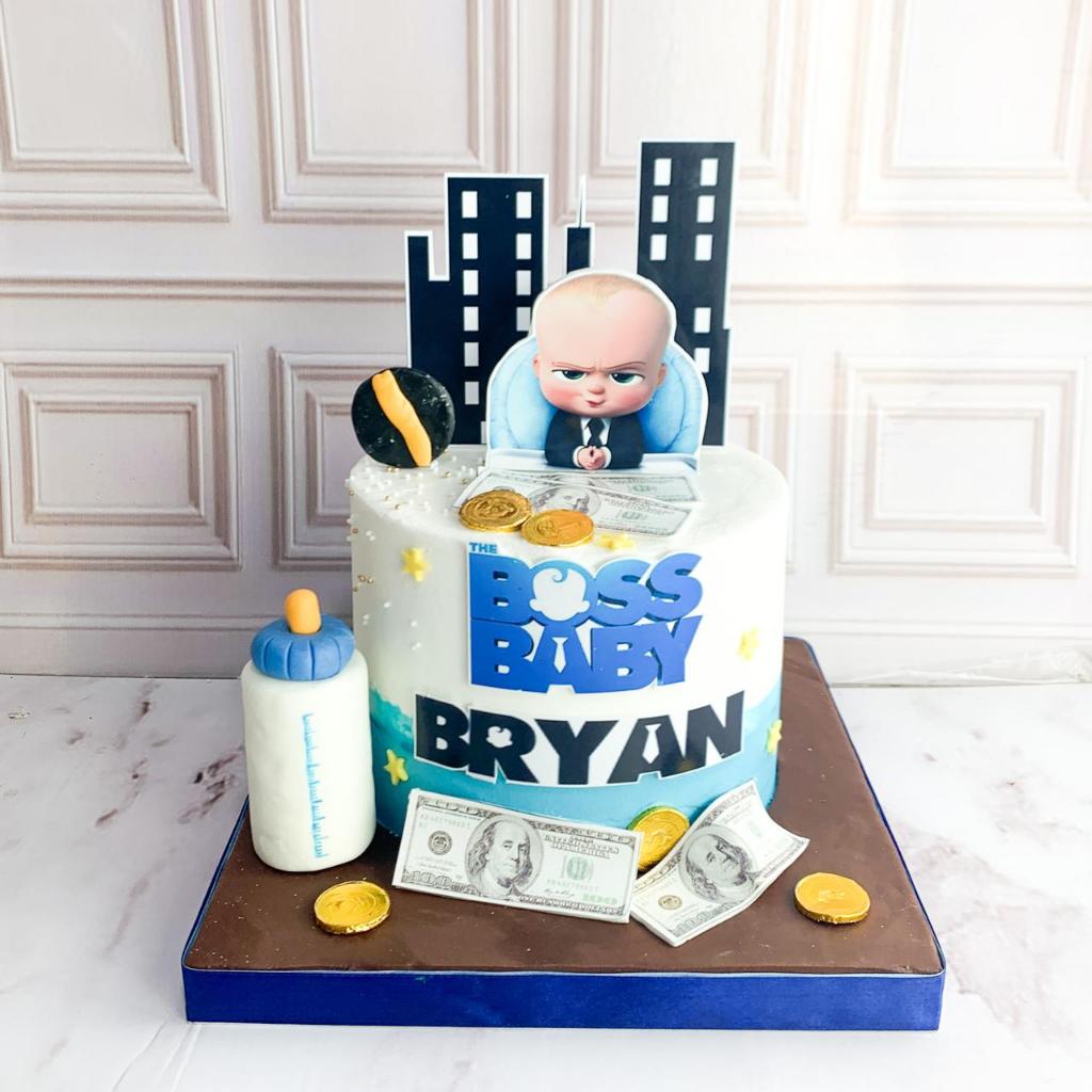 

Kue Ulang Tahun/Birthday Cake/Kue Ultah Tema Baby Bos/Kue Birthday Jakarta