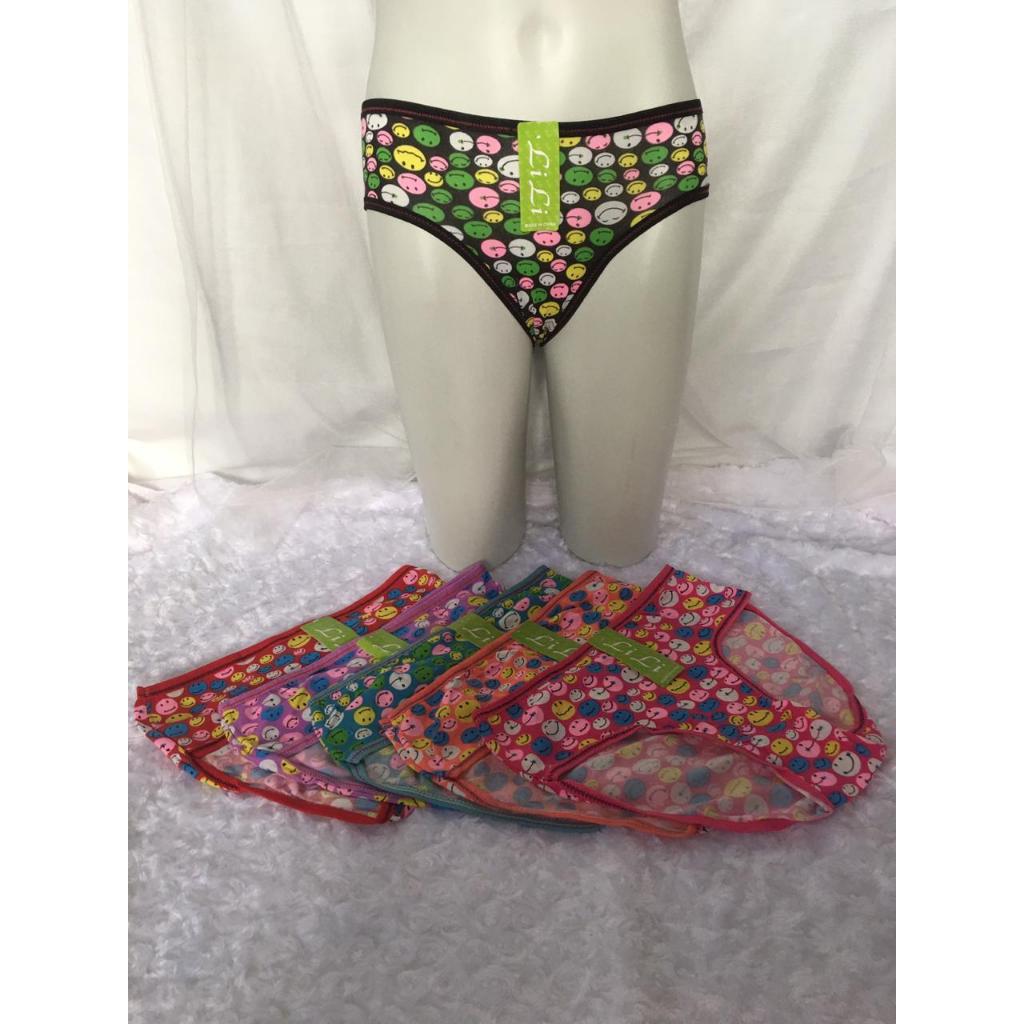 6 PCS CDW LILI #601 - #610 CELANA DALAM CD SEMPAK REMAJA DEWASA WANITA PEREMPUAN CEWEK