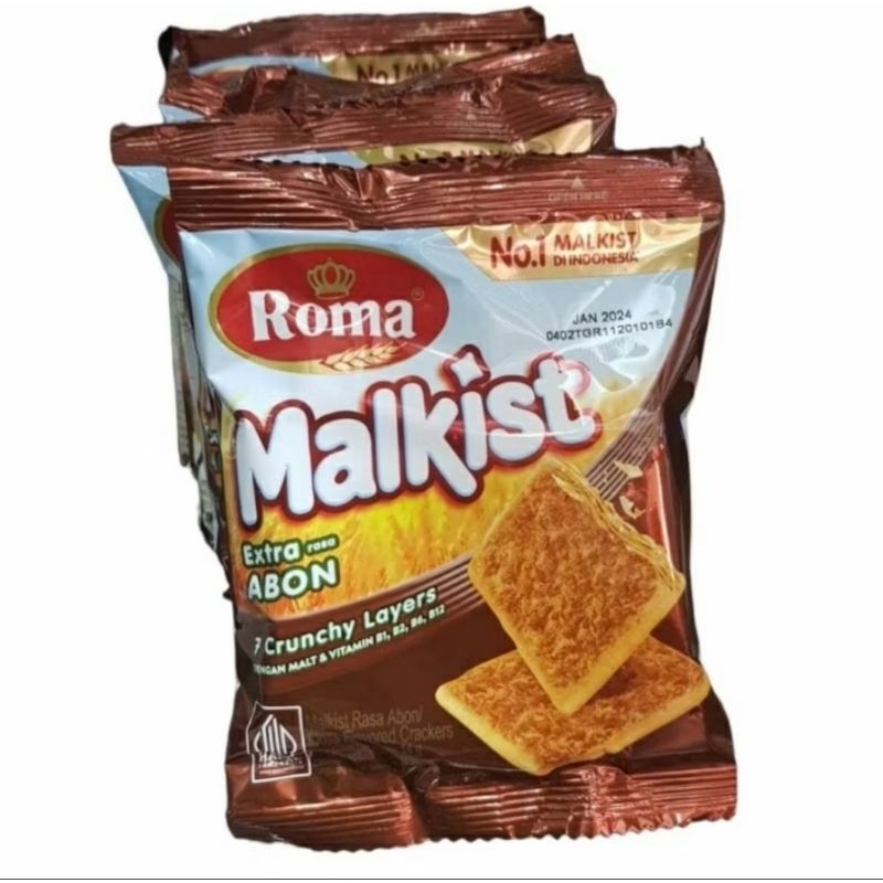 

Roma Malkist Abon 1 renceng =10pc