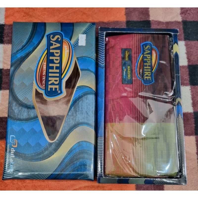 Sarung Tenun Sapphire Maestro