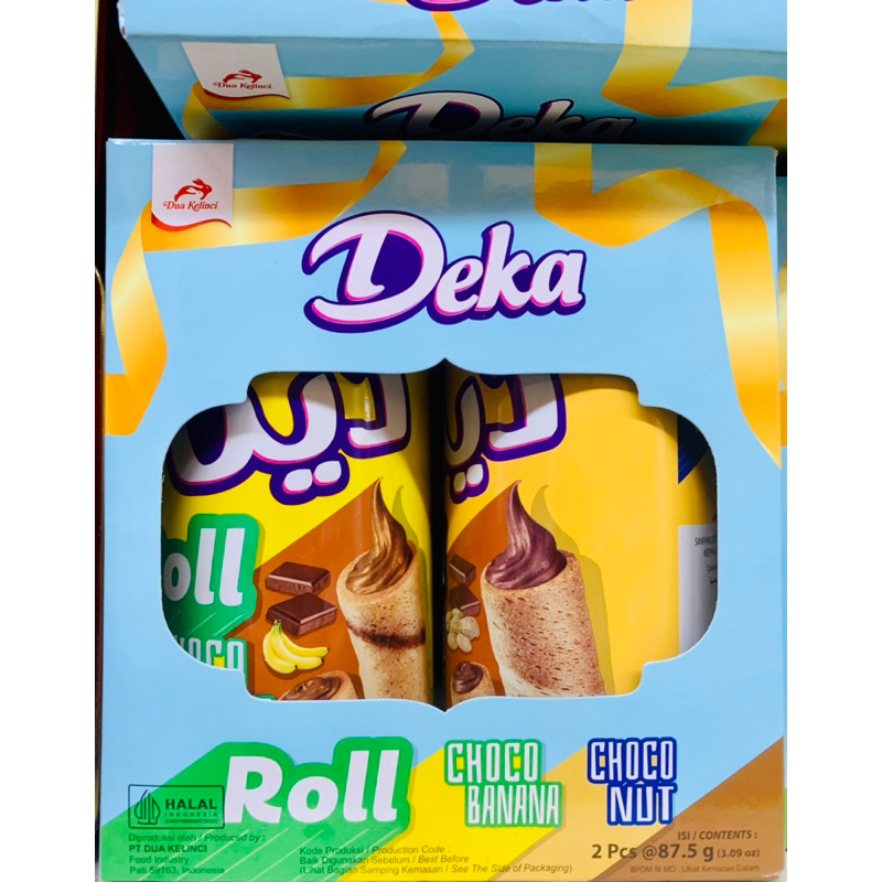 

DEKA WAFER ROLL 2x 87GR EDISI LEBARAN