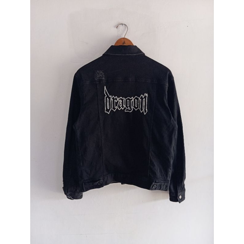 outer jacket trucker 8 seconds x G Dragon