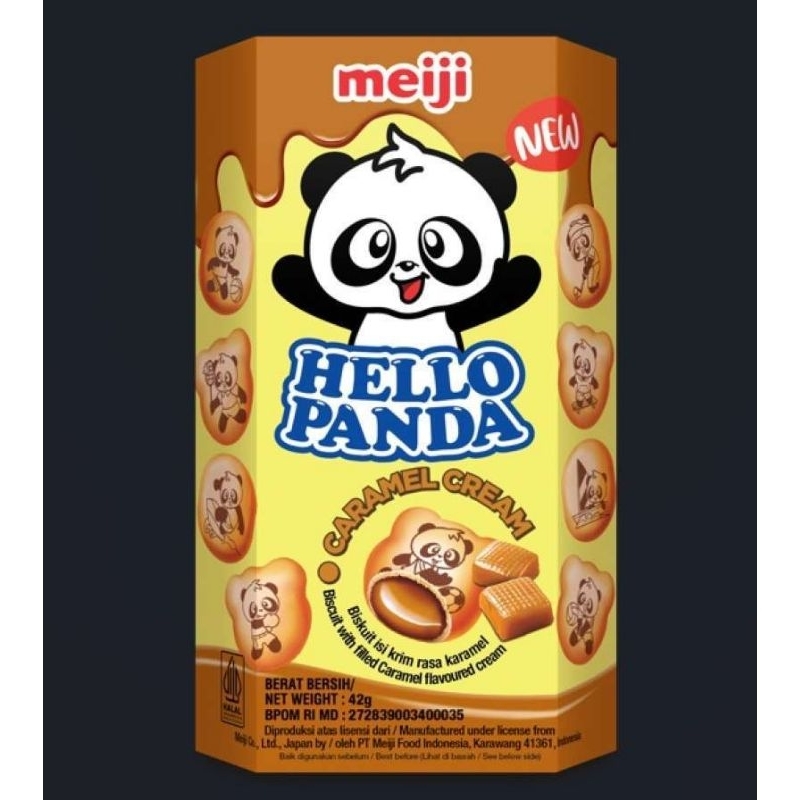 

Meiji Biscuit Hello Panda Caramel Cream 42gr