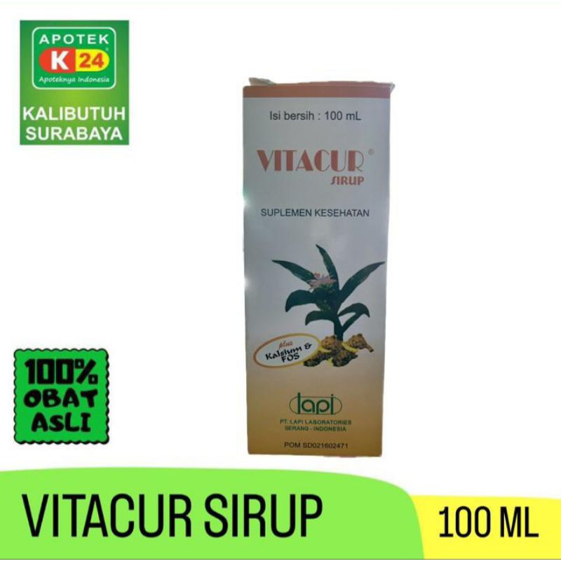 

Vitacur Sirup 100ml (per Botol)