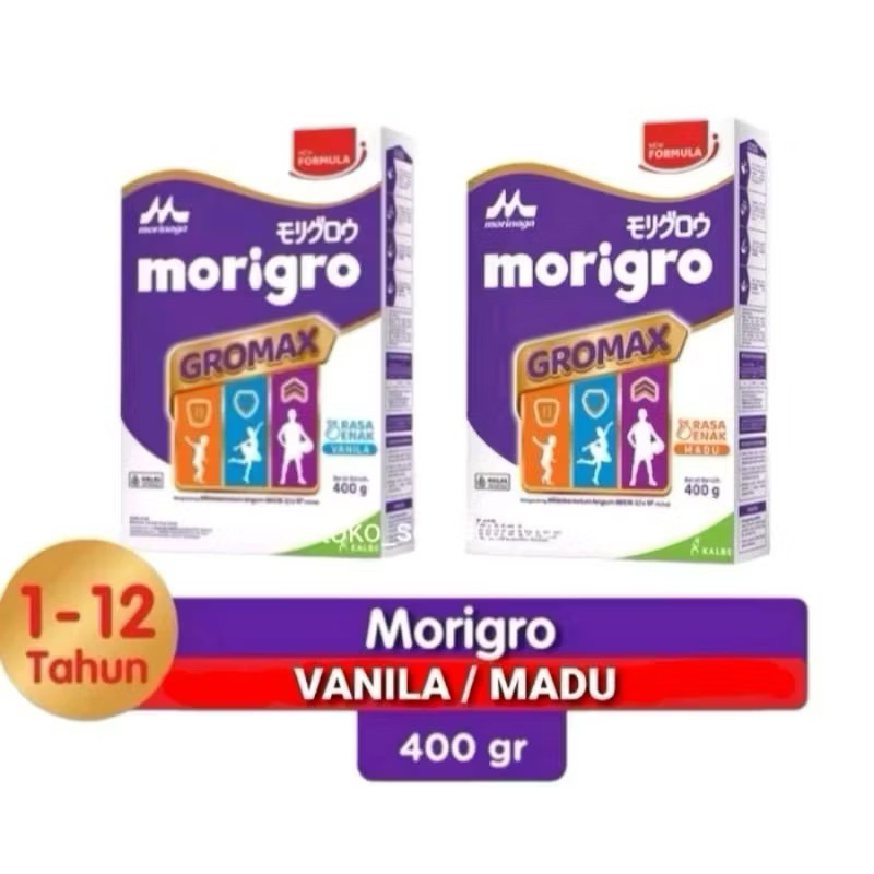 

Morigro 400gr Vanila/Madu / EXP 2025 2026