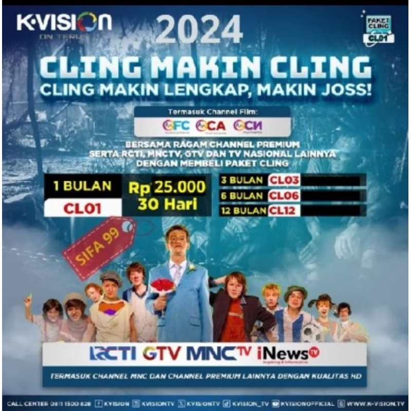 Paket Cling K Vision