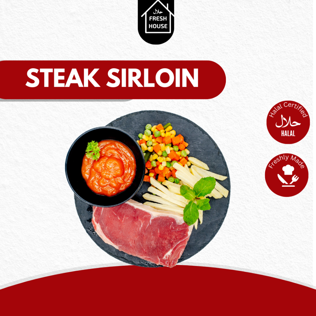 

PAKET STEAK BEEF SIRLOIN / STEAK INSTAN