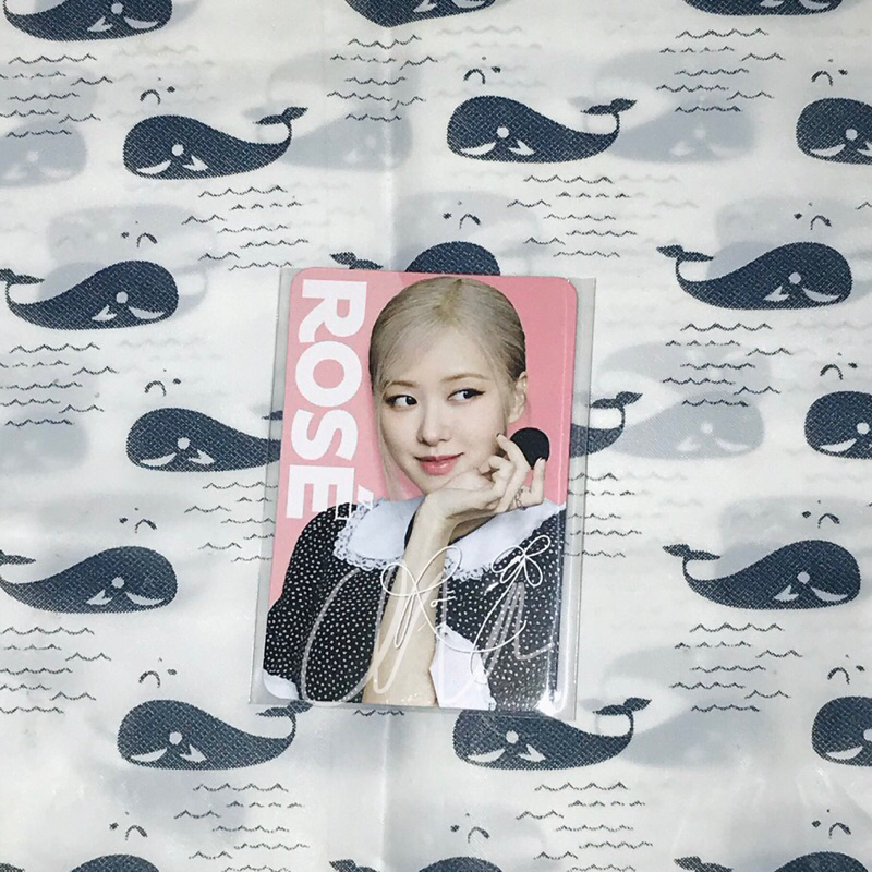 Photocard Oreo Blackpink Rose