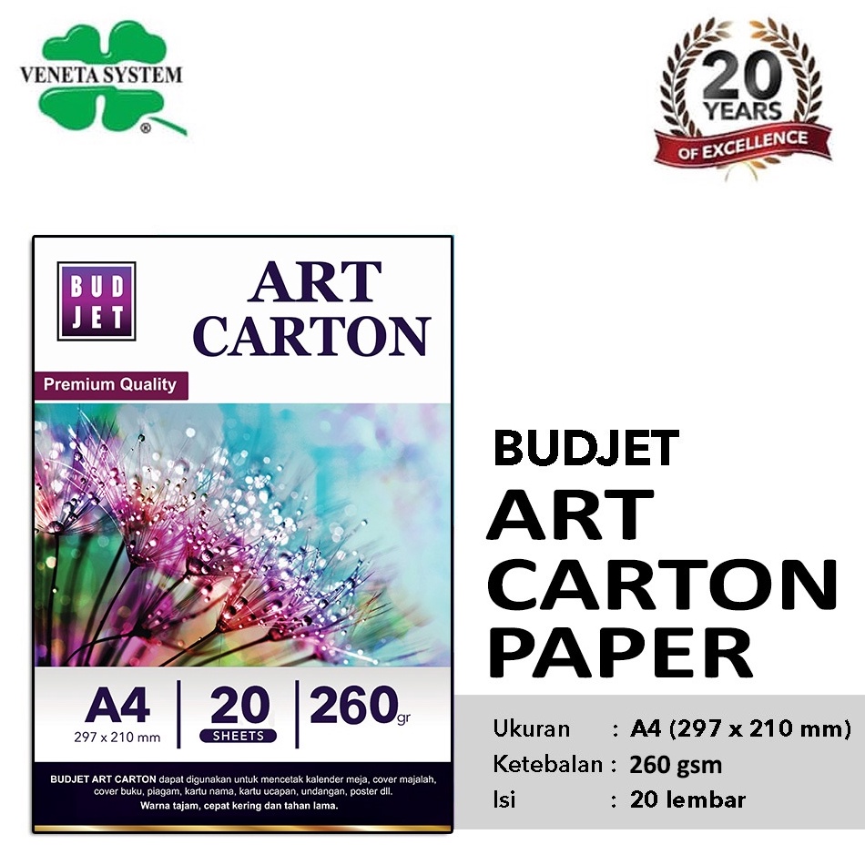

Terupdate Art Paper Cartoon Carton 26 gsm Kertas Art Karton A4 Cardboard T76