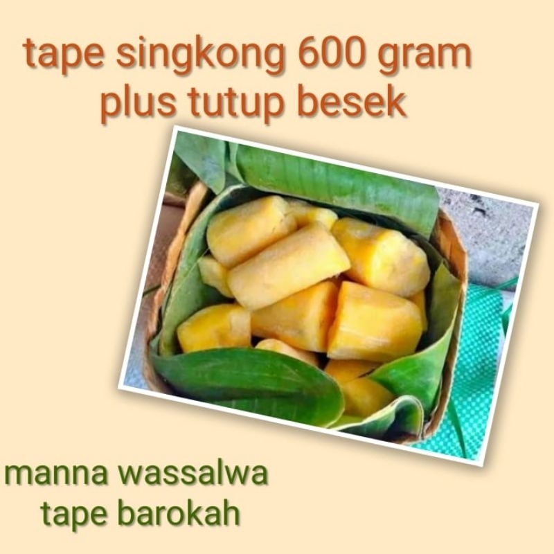 

tape singkong manis 600 gram