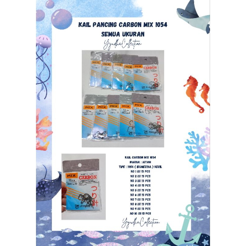 Kail Pancing Carbon Mix 1054