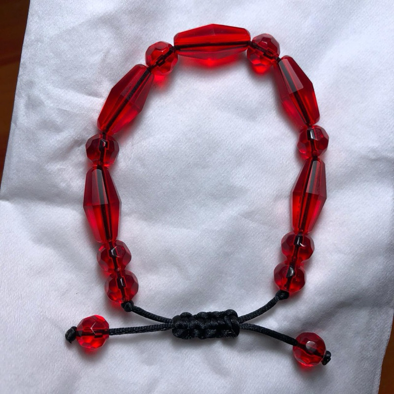 Gelang Batu Lamiyang Delima Langka dan Asli Kalimantan 099