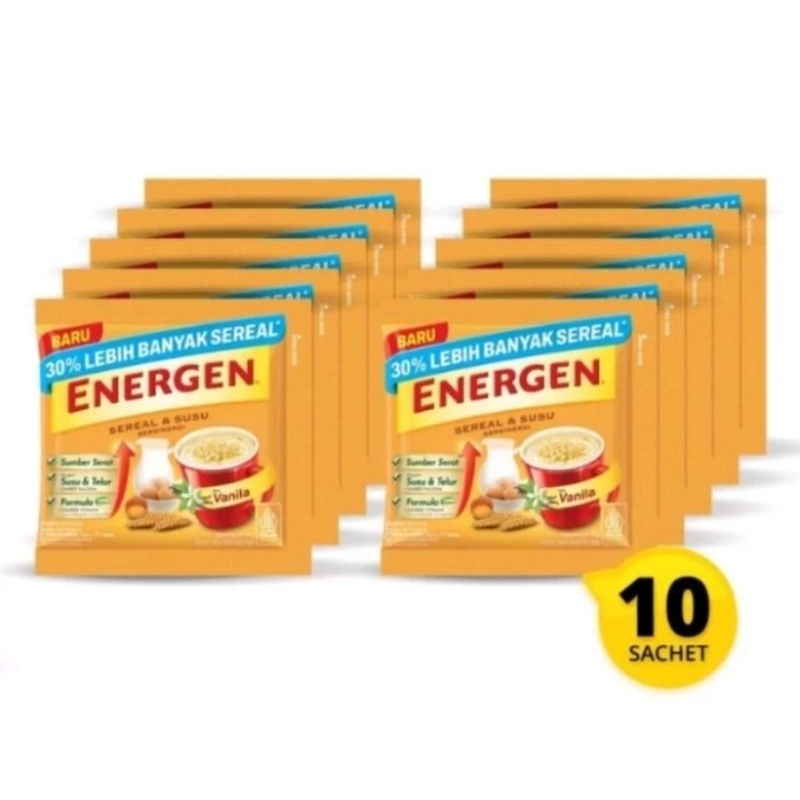 

Energen Vanila 10 pcs