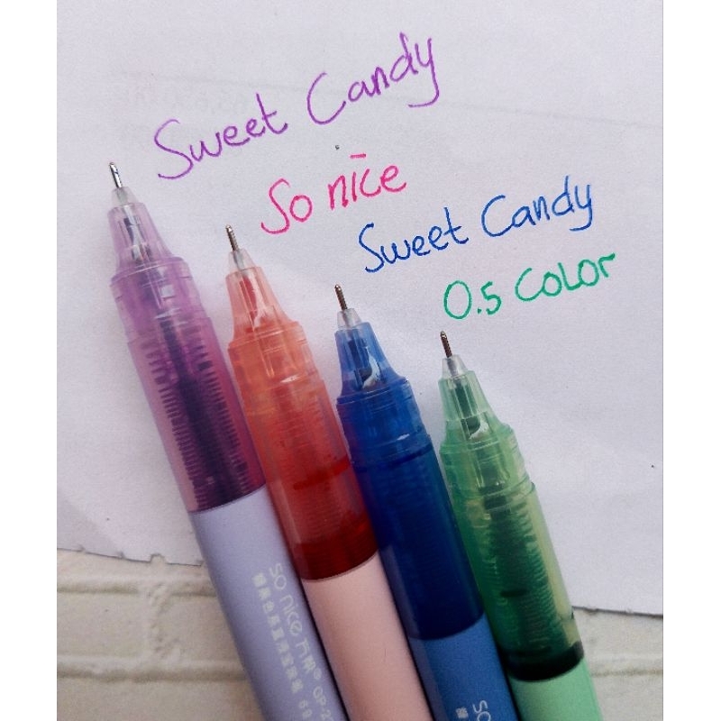 

(6PC) BULPOIN GEL TINTA WARNA 0.5MM