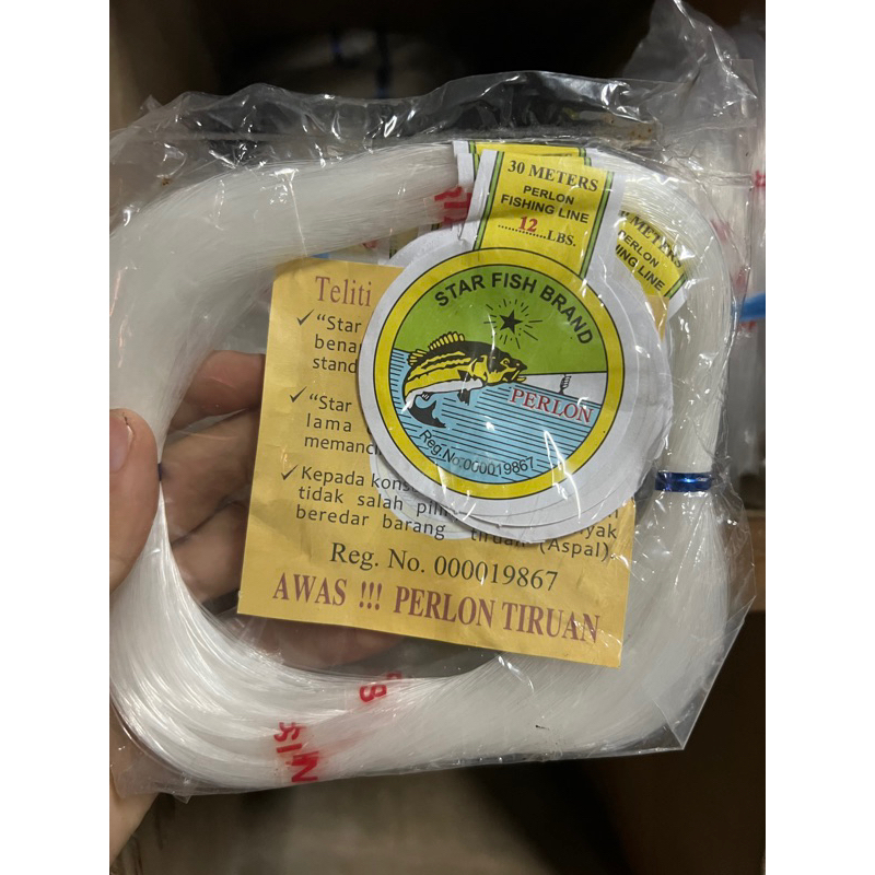 SENAR PERLON No:12 / TALI PANCING MURAH, KUAT, BAGUS DAN BERKUALITAS
