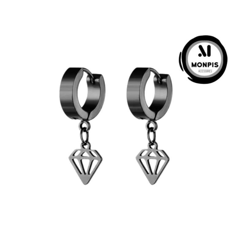 Anting pria Anting korea Anting tindik Anting jurai berlian