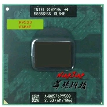 Intel Core 2 Duo Dual-Core P9500 PGA 478 Laptop Processor READY