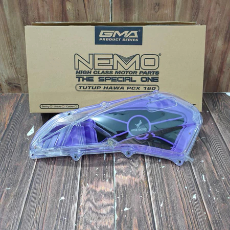 TUTUP HAWA PCX 160 / ADV 160 / STYLO 160 / VARIO 160 ABS CBS TRANSPARAN NEMO + FILTER UMA RACING 202