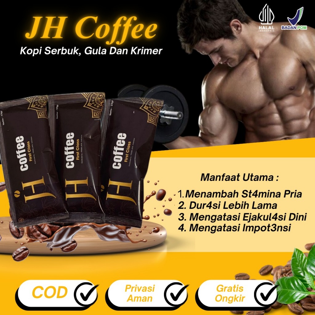 

Kopi JH Kopinya Pria Dewasa - Kopi Penambah Stamina