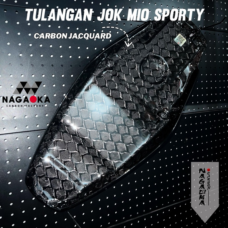 TULANGAN JOK MIO SPORTY CARBON KEVLAR