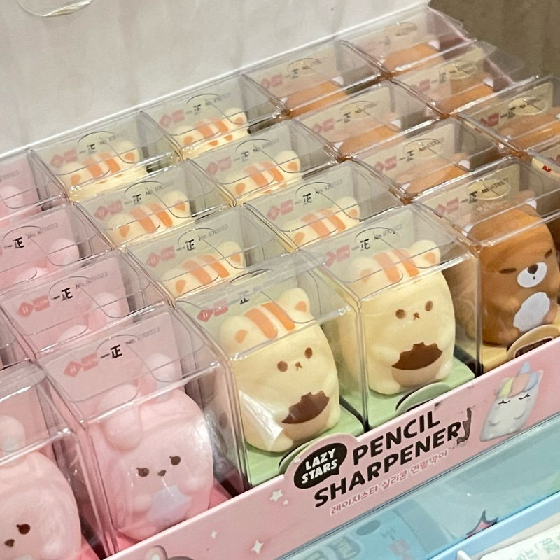 

LAZY STARS PENCIL SHARPERNER / RAUTAN PENSIL LUCU MOTIF BINATANG IMUT ANAK-ANAK